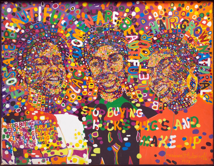 Wadsworth Jarrel, Three Queens, 1971_detroit, valerie mercer